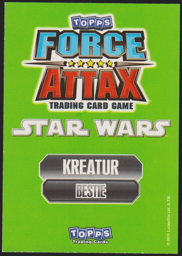 Topps Star Wars 2011 Eopie Bestie / Monster Republik TCG Rare #162 – Bild 2