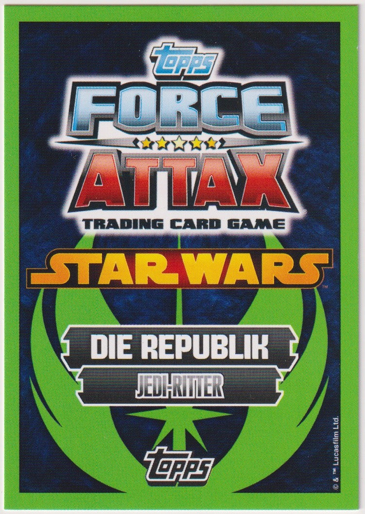 Topps Star Wars 2015 Anakin Skywalker Republik Jedi-Ritter TCG Rare – Bild 2