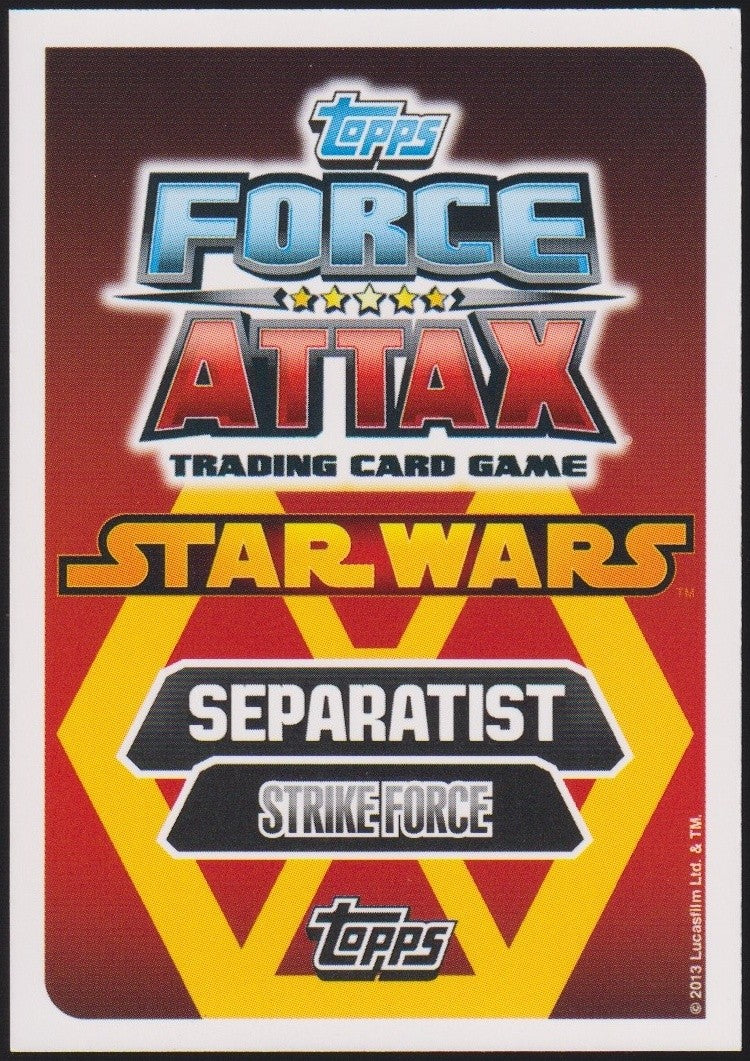 Topps Star Wars 2013 General Grivious (Movie Version) Separatisten TCG Rare #191 – Bild 2