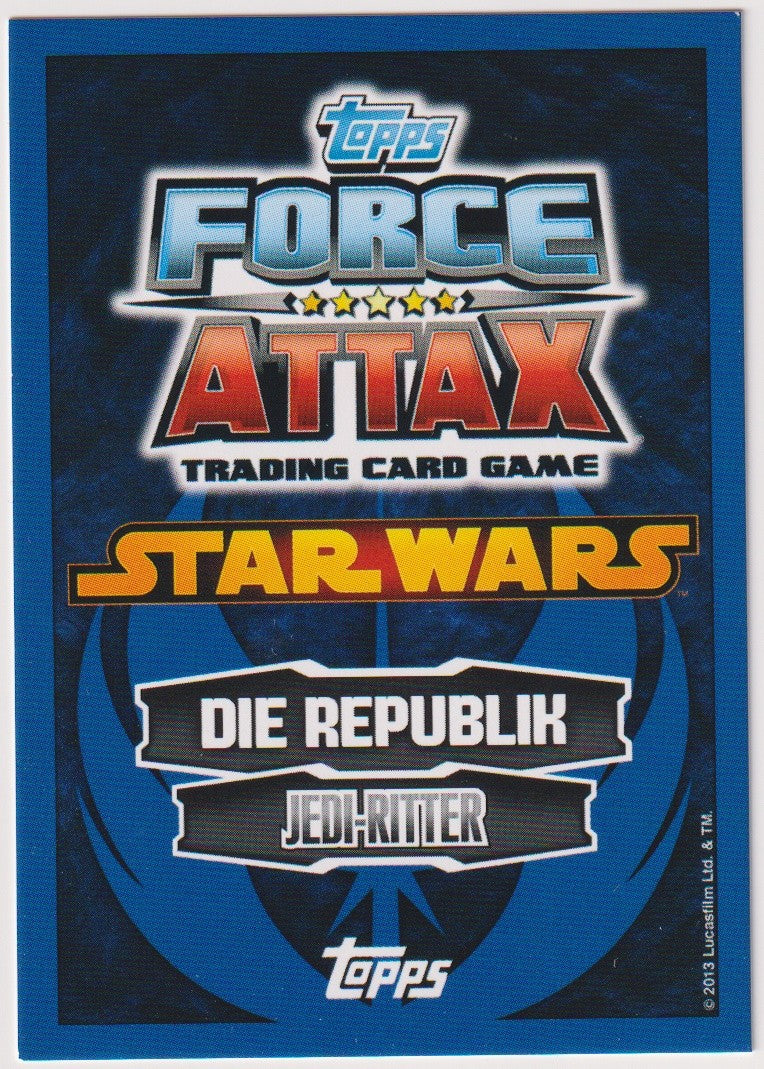 Topps Star Wars 2013 Jedi-Tempel-Wächter Republik Die Jedi-Ritter TCG Rare – Bild 2