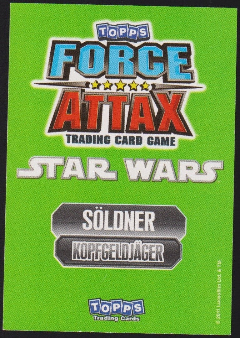 Topps Star Wars 2011 Bossk Kopfgeldjäger Söldner TCG Rare #128 – Bild 2
