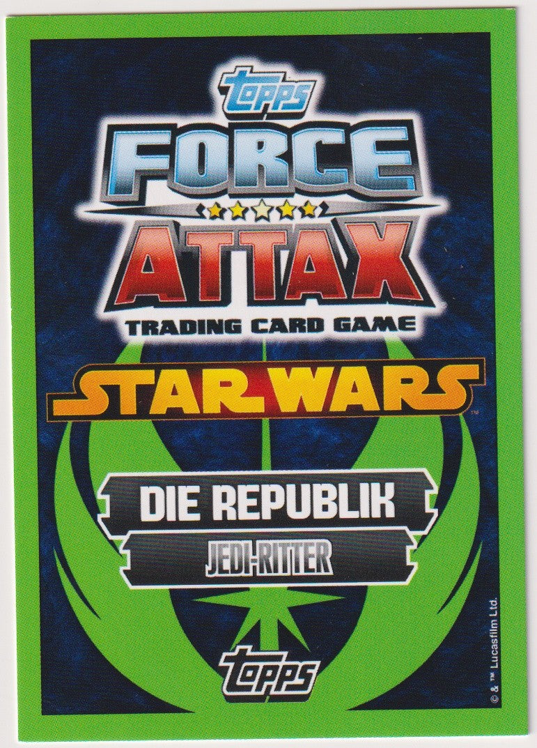 Topps Star Wars 2015 Anakin Skywalker Republik Jedi-Ritter TCG Rare – Bild 2