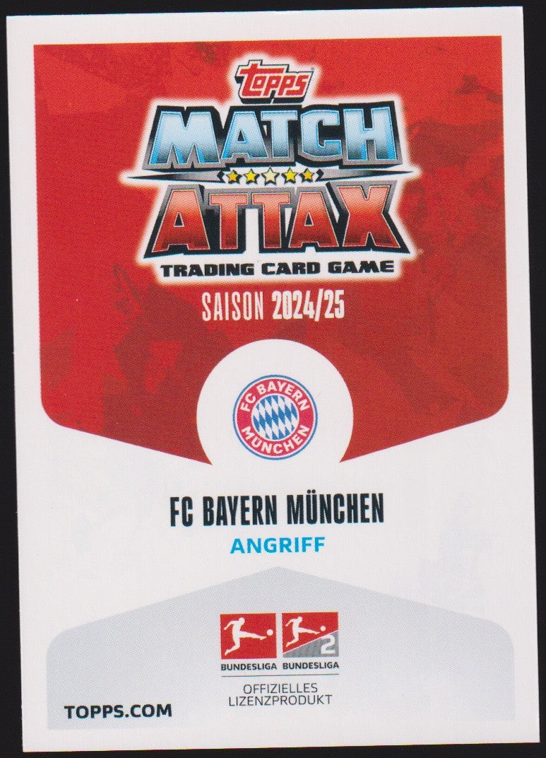 Topps Match Attax 2024-25 Michael Olise FC Bayern München Bundesliga Parallel – Bild 2