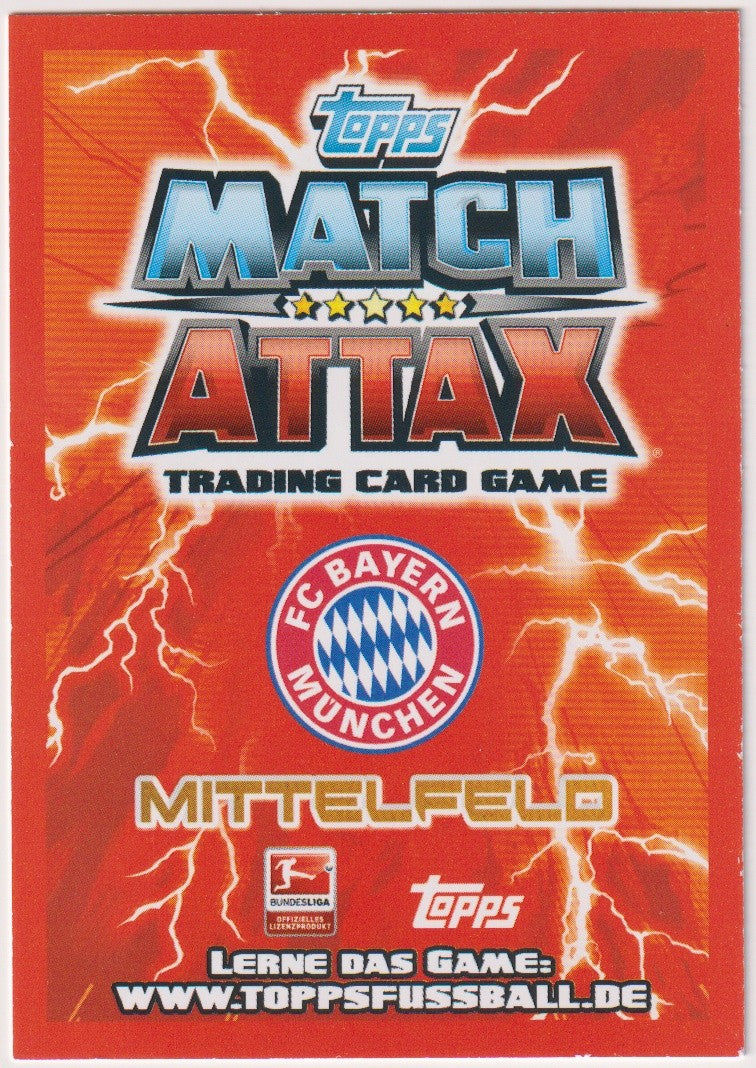 Topps Match Attax Toni Kroos FC Bayern München Bundesliga Parallel Rare 244 – Bild 2