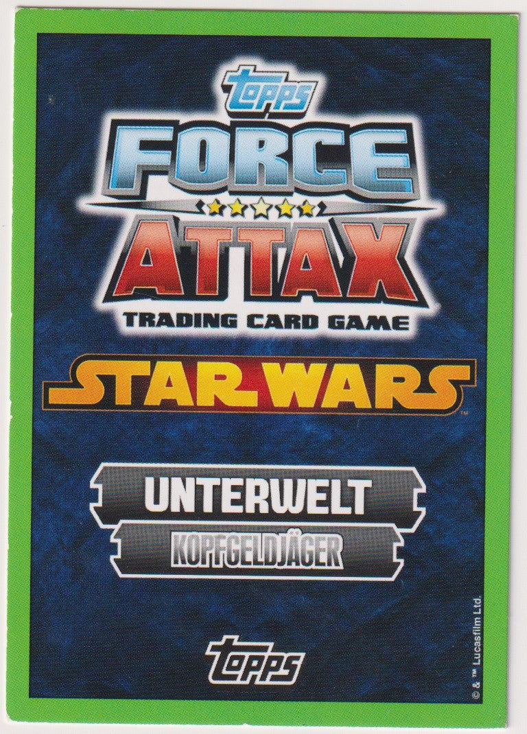 Topps Star Wars 2012 Boba Fett Unterwelt TCG Rare #158 – Bild 2