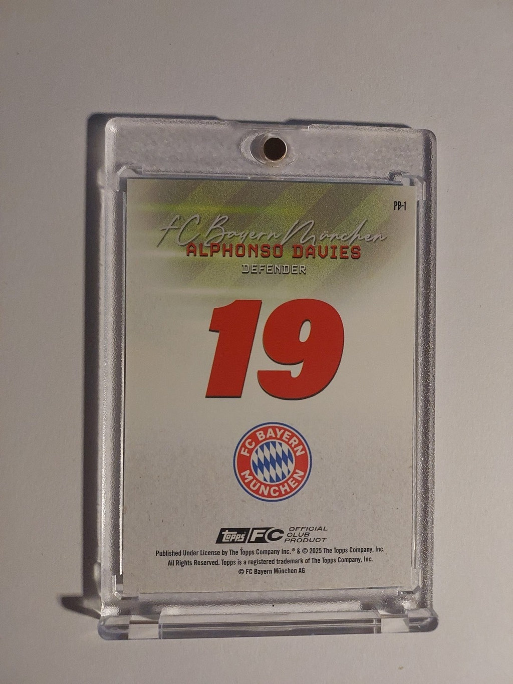 Topps Bayern Team Set 2025-26 Alphonso Davies Parallel 75/75 Refractor Ebay 1/1 – Bild 2