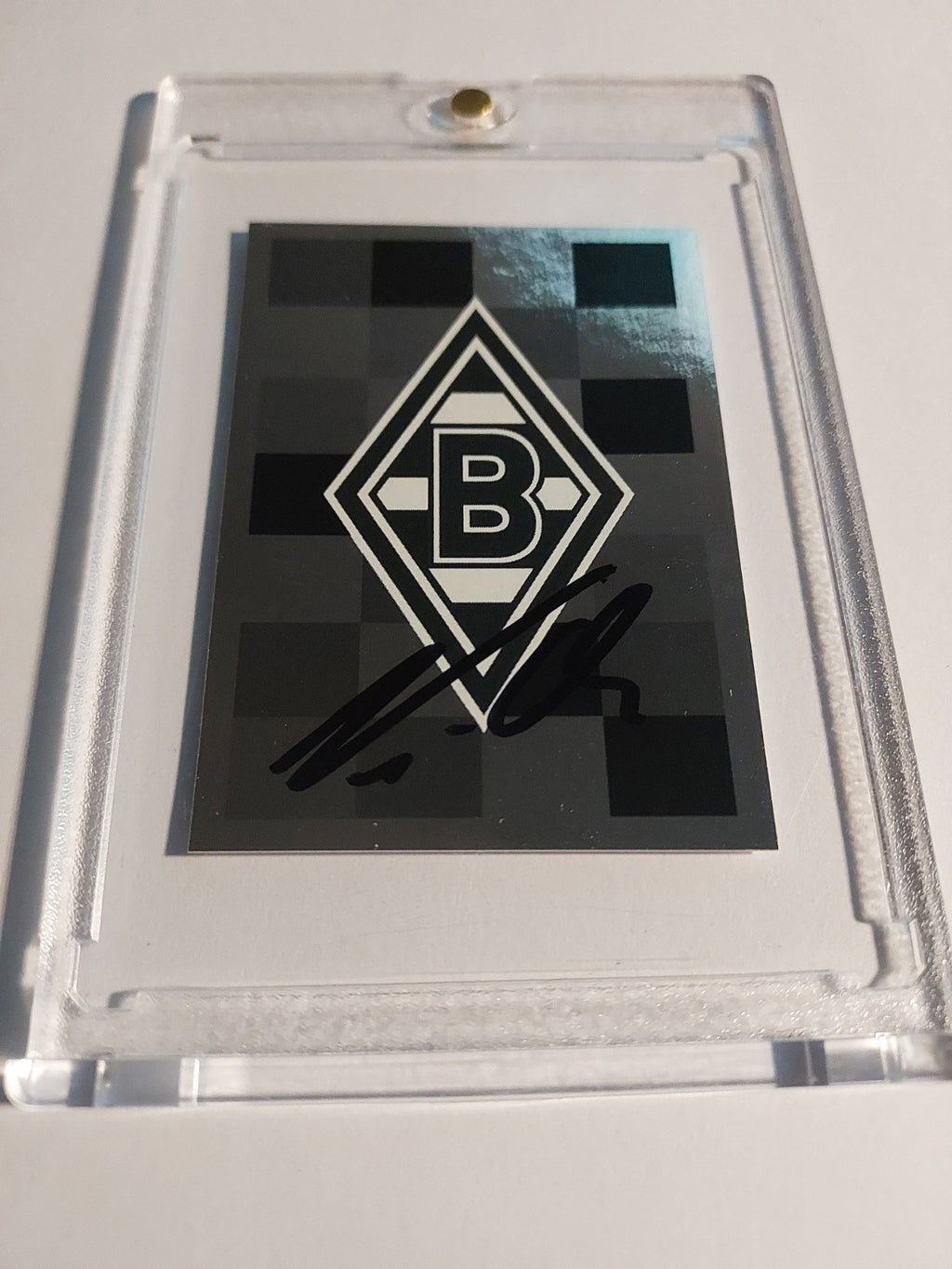 Topps Bundesliga 2018-19 Oliver Neuville On Card Auto Mönchengladbach Vintage – Bild 2