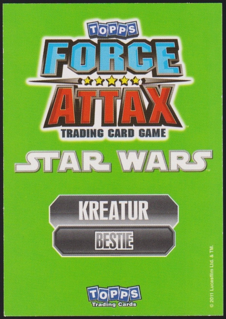 Topps Star Wars 2011 Blurrg Monster / Kreatur Republik TCG Rare #170 – Bild 2