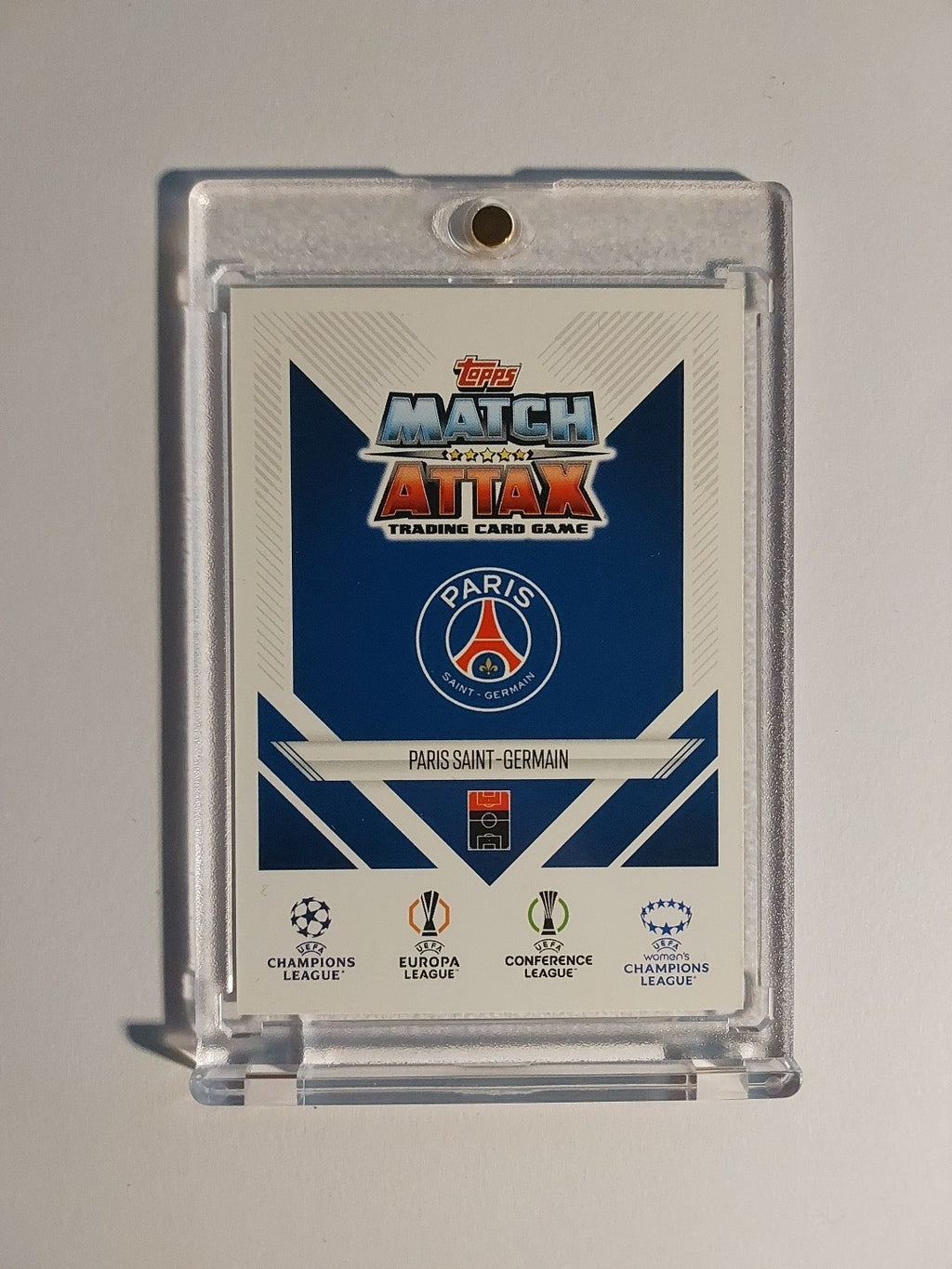 Topps Match Attax 2024-25 Ousmane Dembele Paris Saint-Germain Parallel Refractor – Bild 2