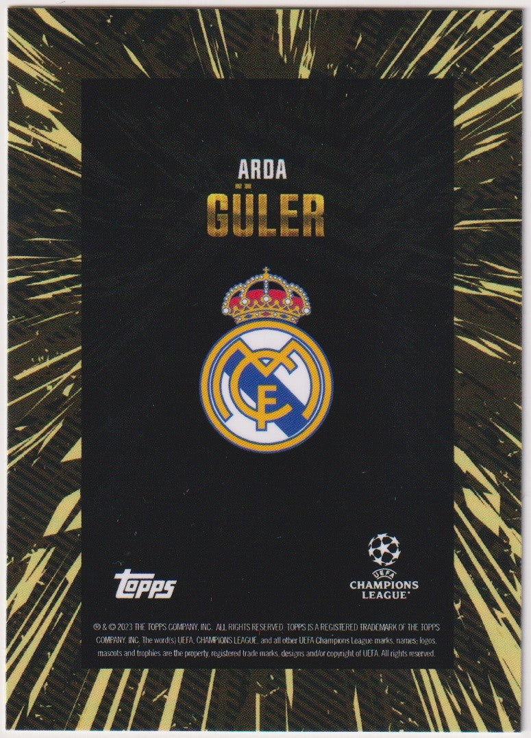 Topps X WHIP Arda Güler Rookie Real Madrid Parallel Rare – Bild 2