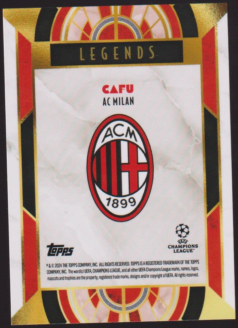 Topps Legends Cafu AC Milan Parallel Rare – Bild 2