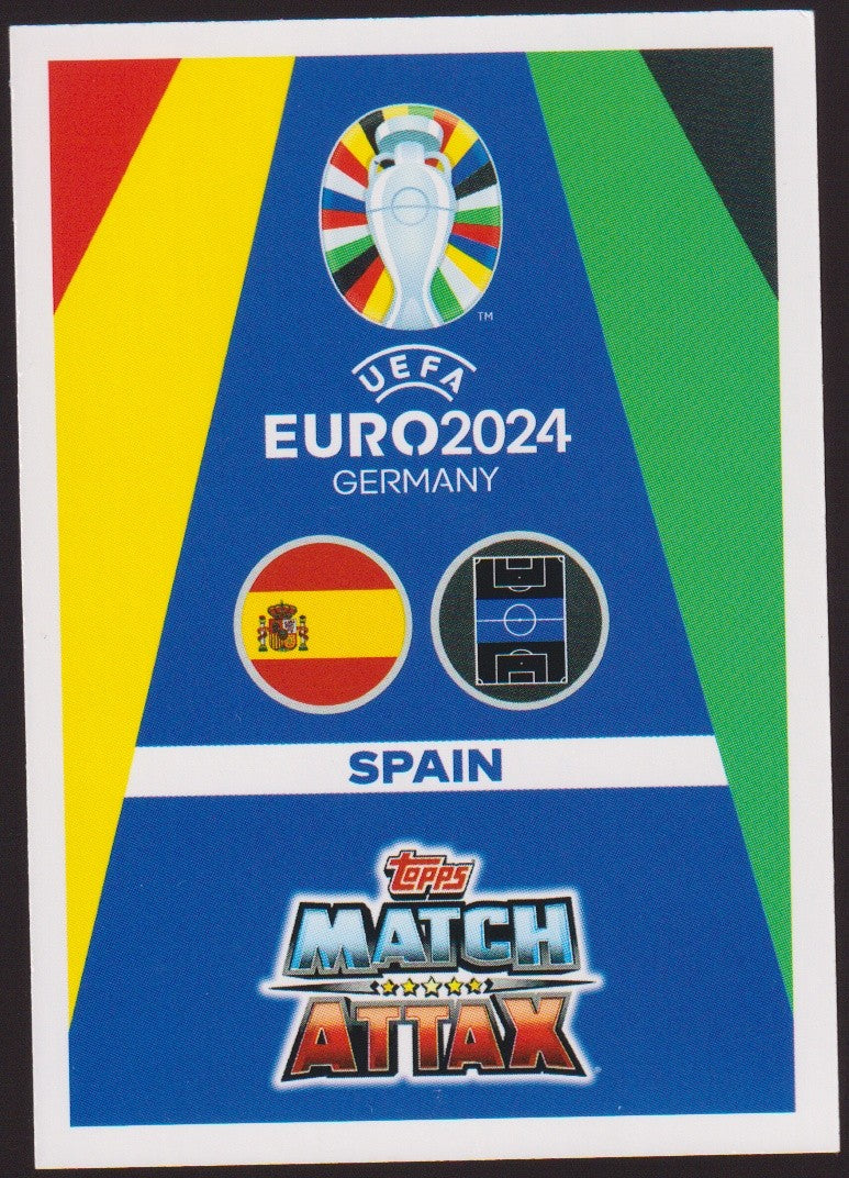 Topps Match Attax 2023-24 Pedri Spanien Parallel Rare – Bild 2