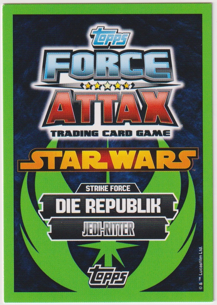 Topps Star Wars 2010 Kit Fisto Republik Jedi Ritter TCG Rare #102 – Bild 2