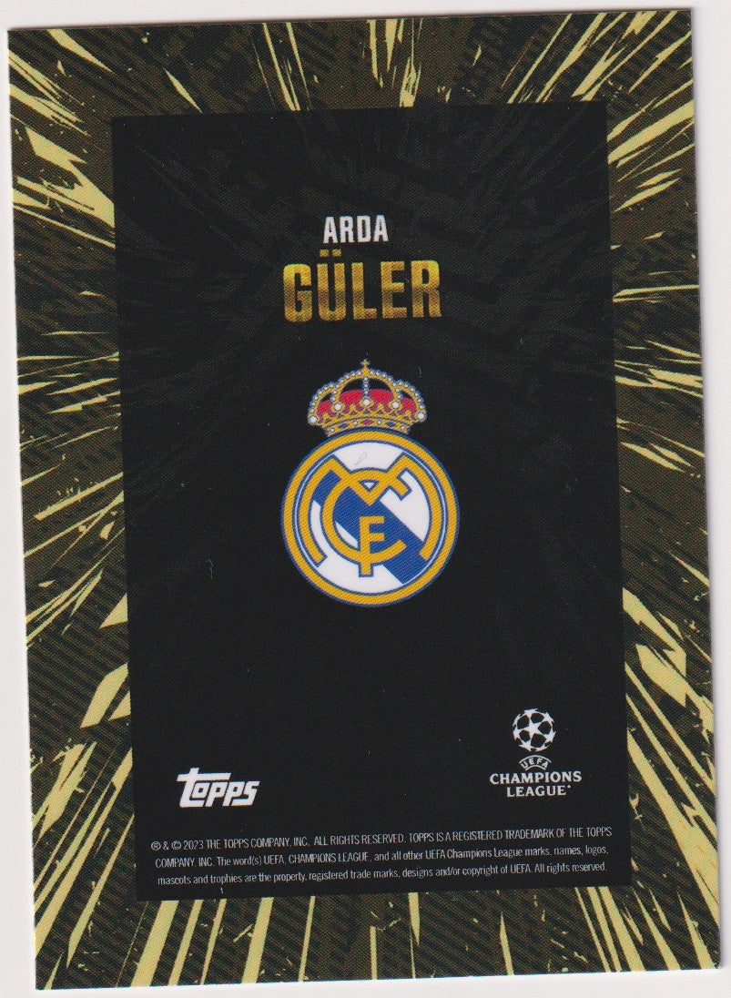 Topps X Whip Arda Güler Real Madrid Parallel Rare – Bild 2