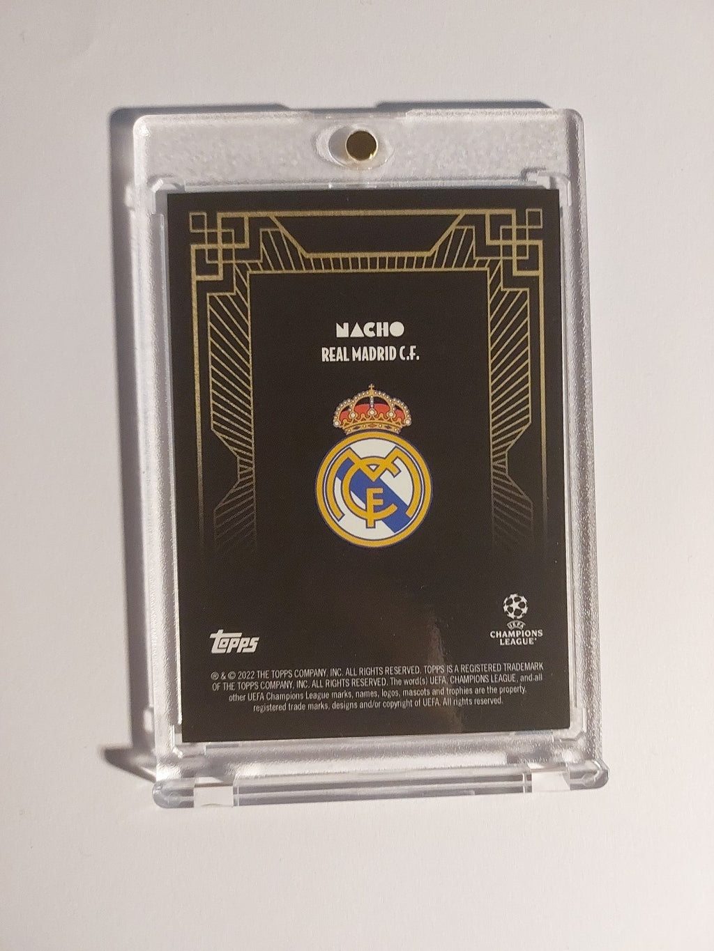 Topps Deco 2021-22 Real Madrid Parallel Nacho – Bild 2