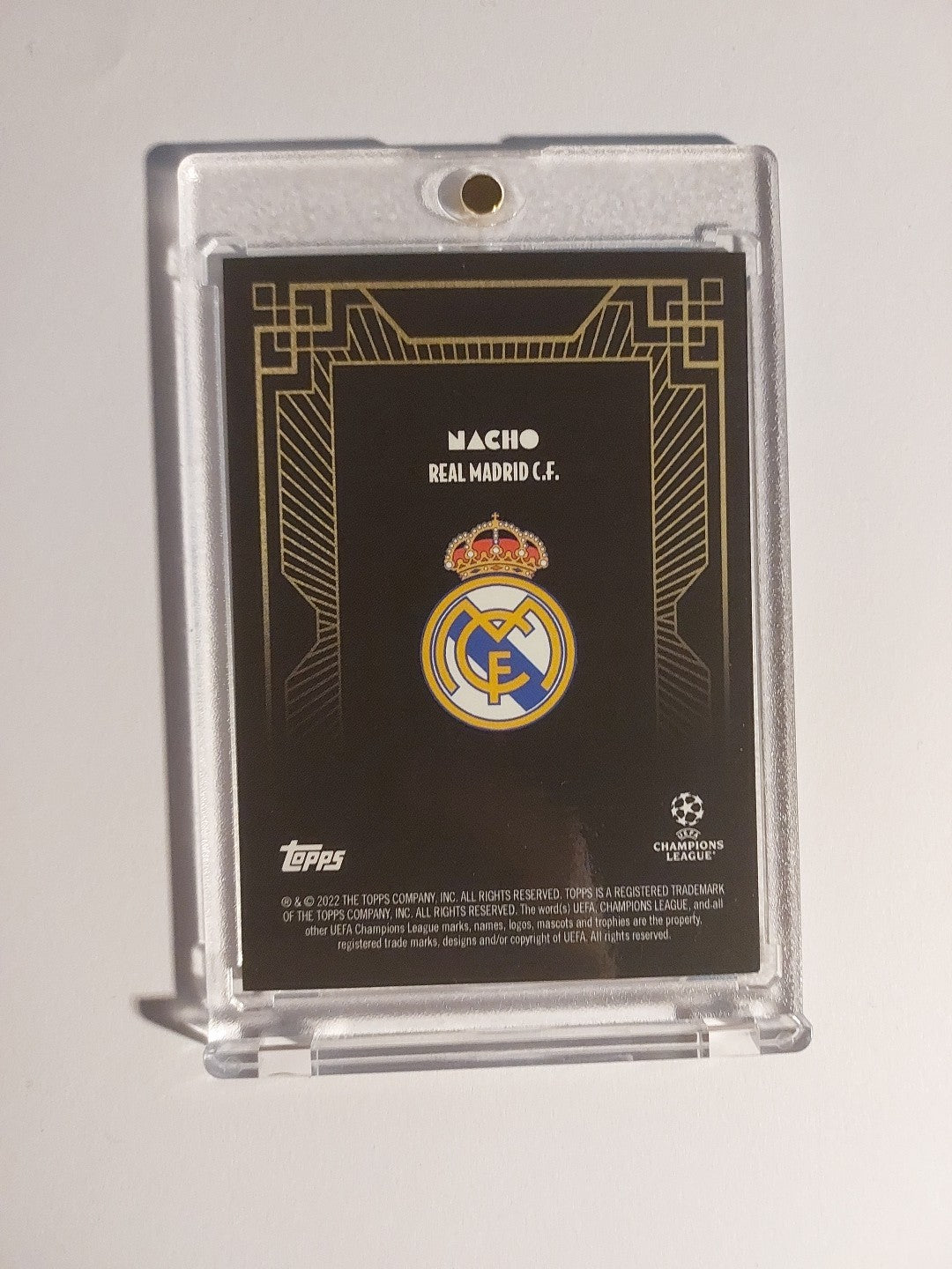 Topps Deco 2021-22 Real Madrid Parallel Nacho – Bild 2
