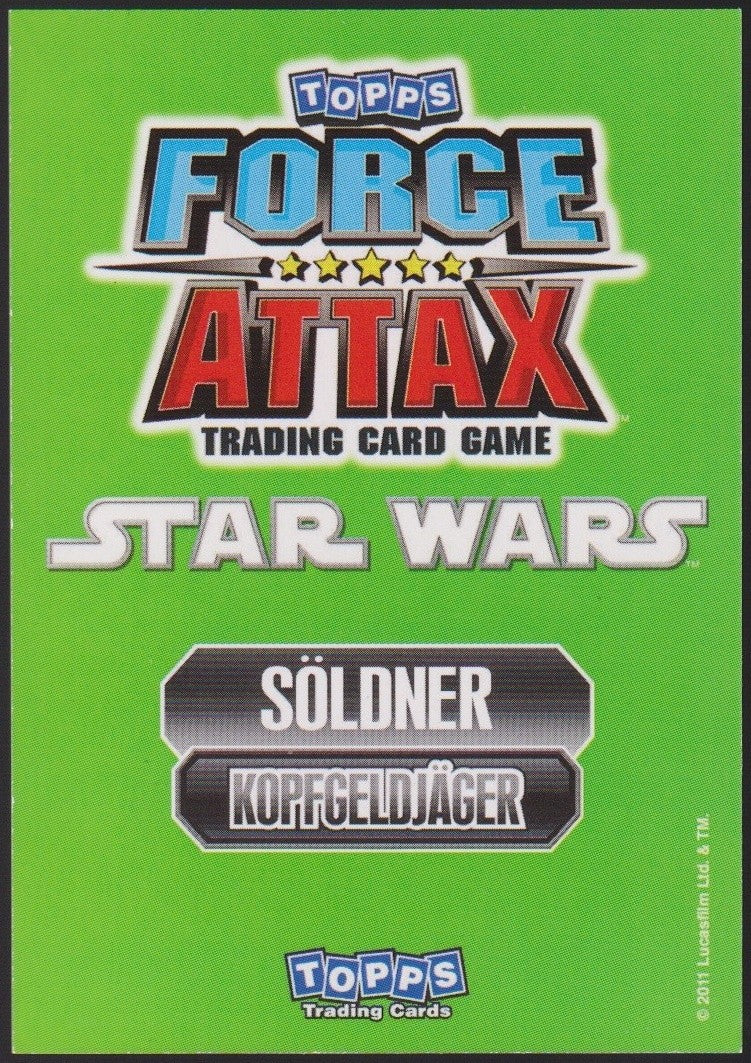 Topps Star Wars 2011 Boba Fett Söldner Kopfgeldjäger TCG Rare #129 – Bild 2