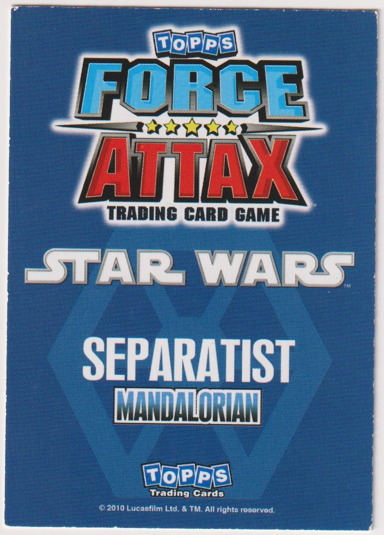 Topps Star Wars 2010 Pre Vizsla Mandalorianer TCG Rare Nr 166 – Bild 2