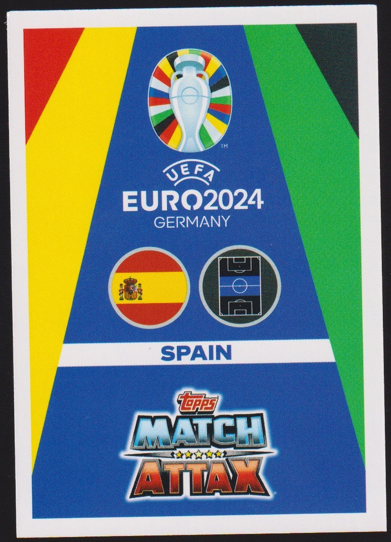 Topps Match Attax 2023-24 Pedri Spanien Parallel Rare – Bild 2