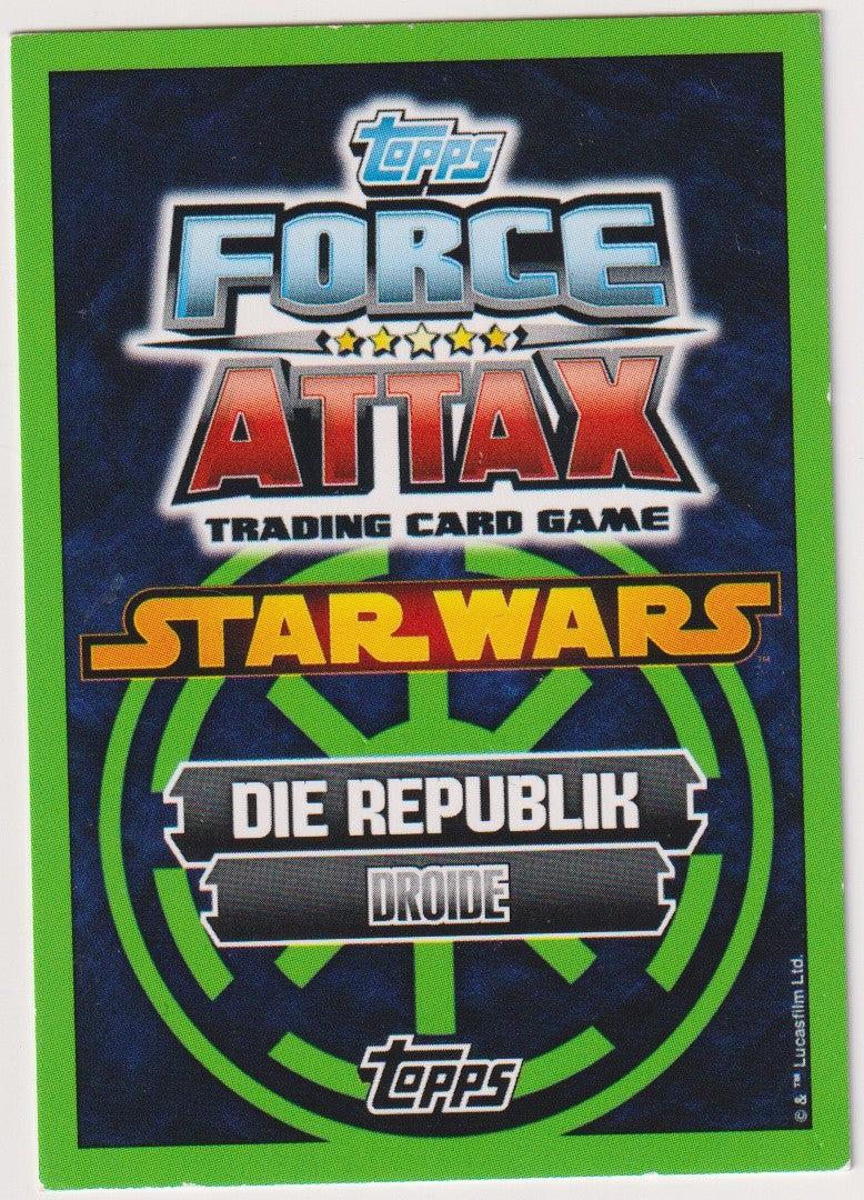 Topps Star Wars 2012 R2-D2 Republik Limited Edition TCG Rare #171 – Bild 2
