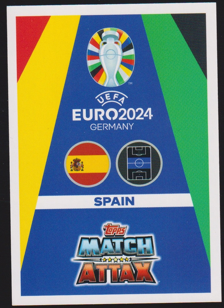 Topps Match Attax 2023-24 Pedri Spanien Parallel Rare – Bild 2