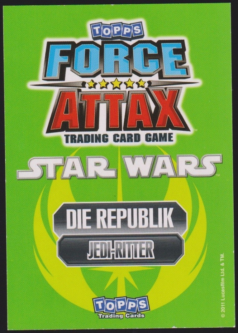 Topps Star Wars 2011 Anakin Skywalker Republik Jedi-Ritter TCG Rare #193 – Bild 2