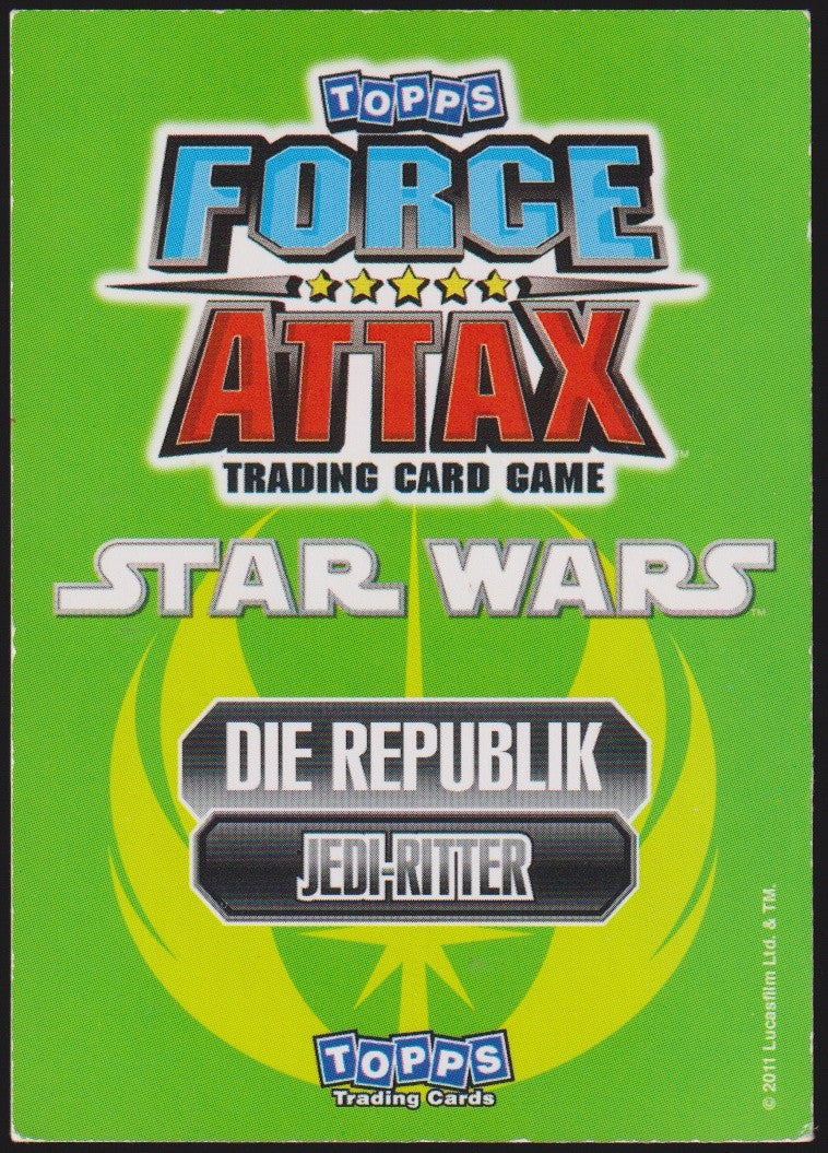 Topps Star Wars 2011 Ahsoka Tano Republik Jedi-Ritter TCG Rare Nr. 234 – Bild 2
