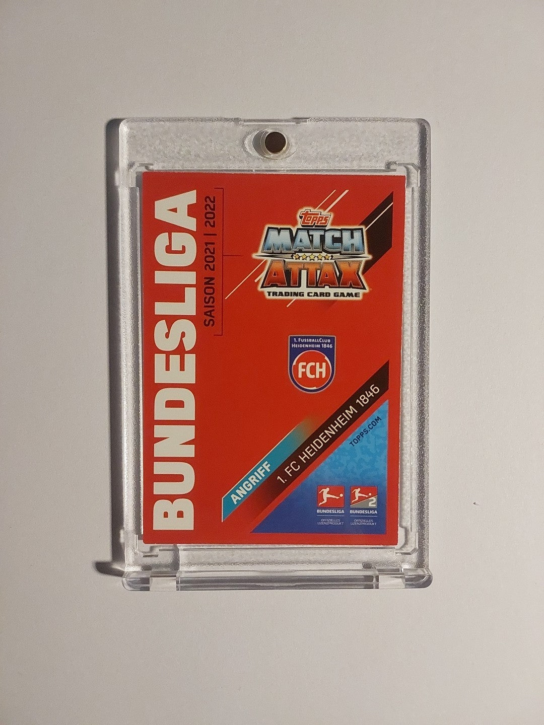 Topps Bundesliga 2021-22 Christian Kühlwetter On Card Auto Heidenheim Parallel – Bild 2