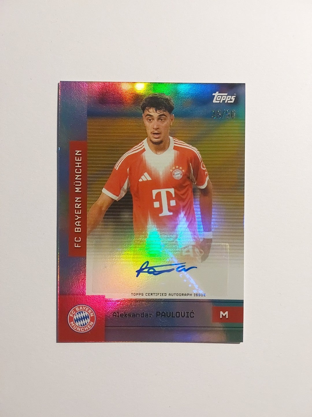 Topps Fußball Lot 20 Karten + 1 Garantierte Numbered oder Relic oder Autogramm – Bild 2
