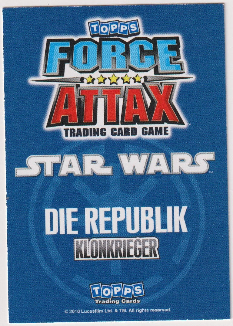 Topps Star Wars 2010 Sergeant O'Niner Klonkrieger Die Republik TCG Rare Nr. 26 – Bild 2