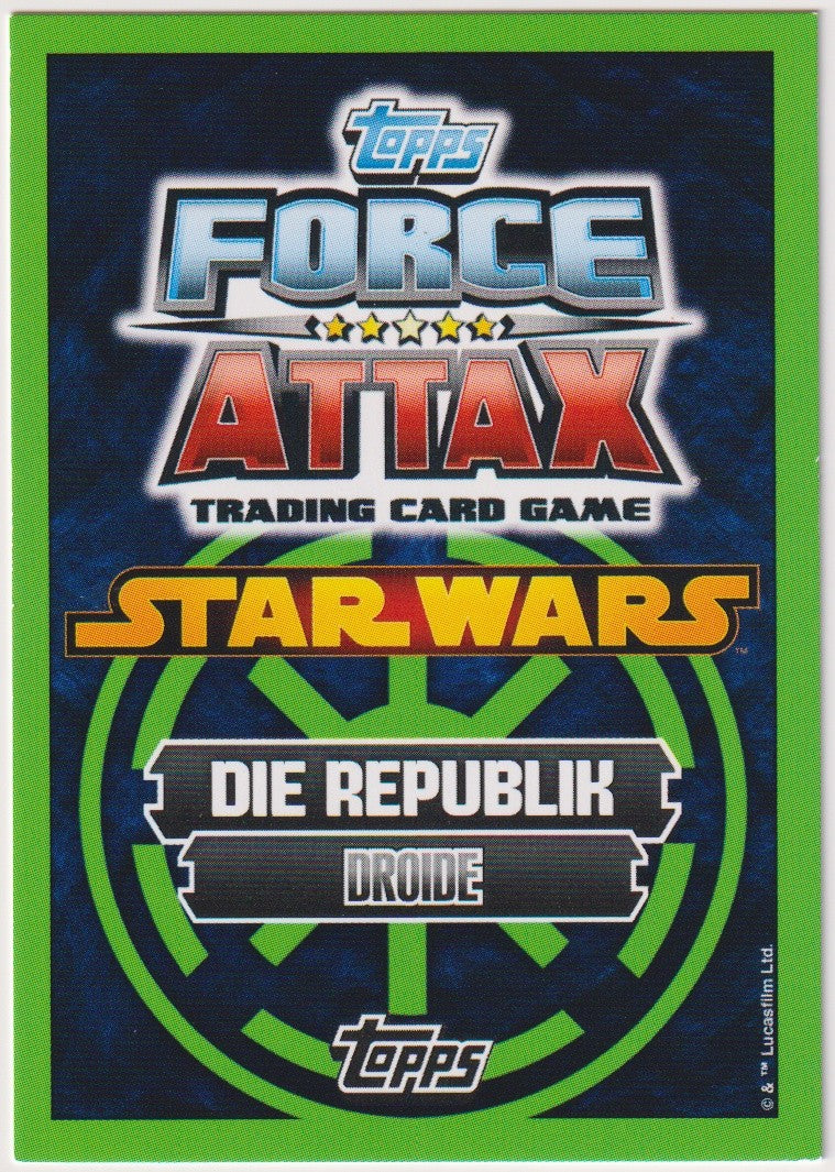 Topps Star Wars 2015 R2-D2 Republik Droide TCG Rare Nr 11 – Bild 2