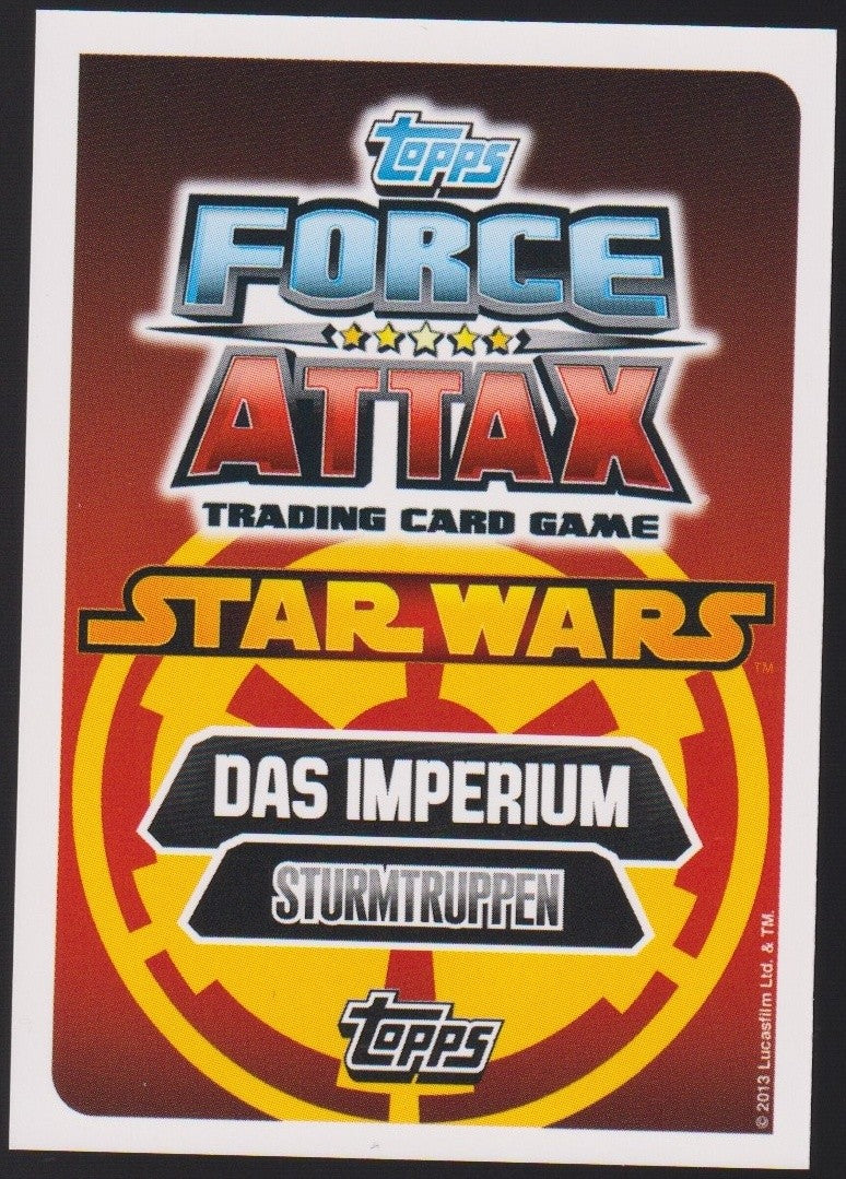 Topps Star Wars 2013 Sturmtruppe Imperium (Film Version) TCG Rare #67 – Bild 2