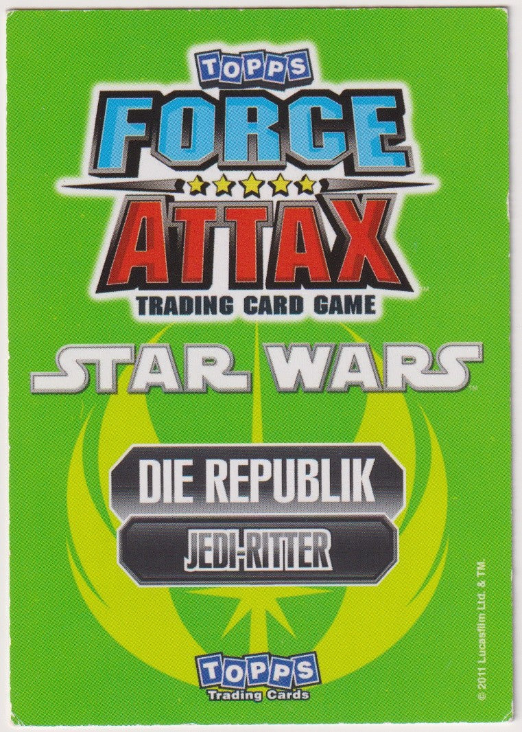 Topps Star Wars 2011 Anakin Skywalker Jedi-Ritter TCG Rare – Bild 2
