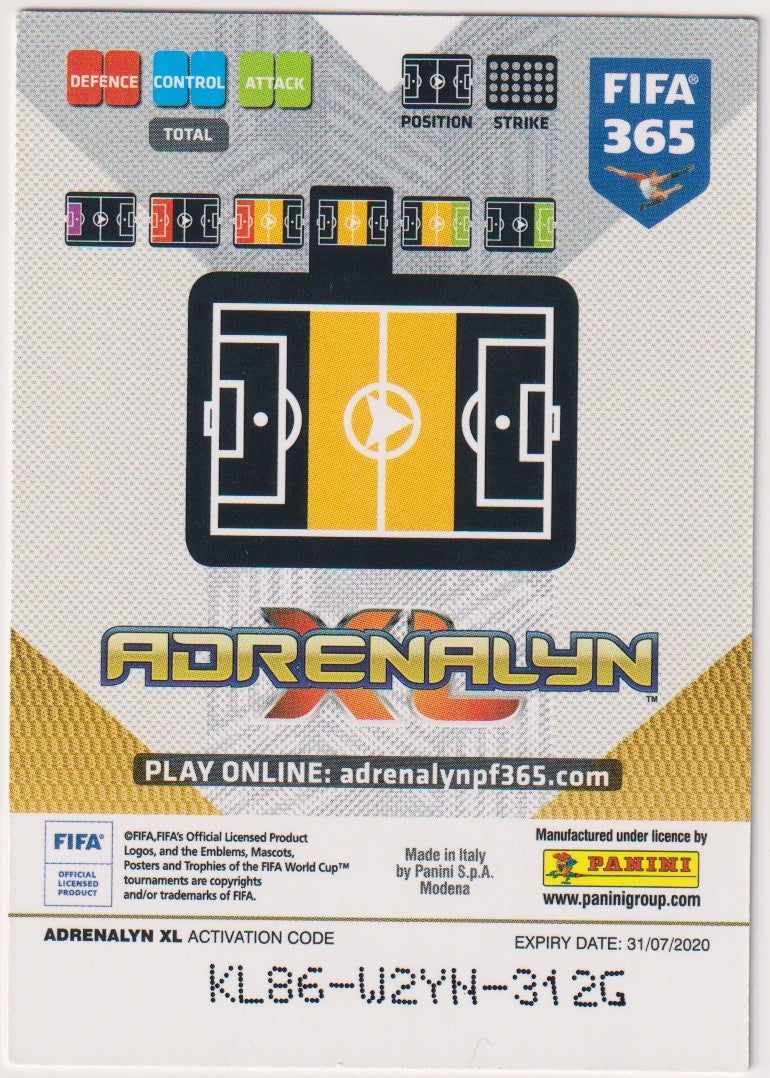 Adrenalyn XL William Carvalho Portugal Parallel Rare 406 – Bild 2