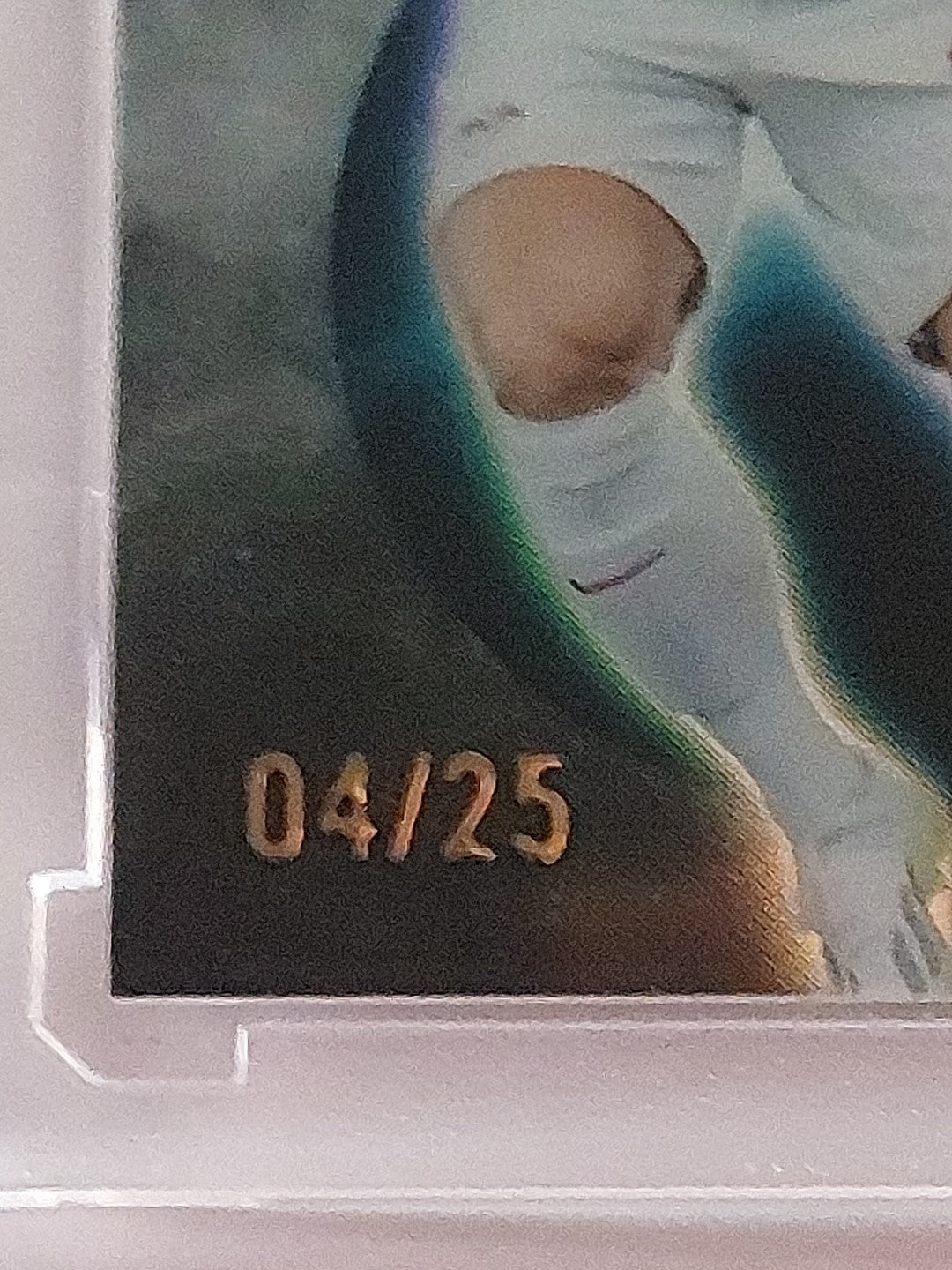 Topps Midnight 2023-24 Dani Olmo Auto Leipzig Parallel 4/25 Refractor Ultra Rare – Bild 2
