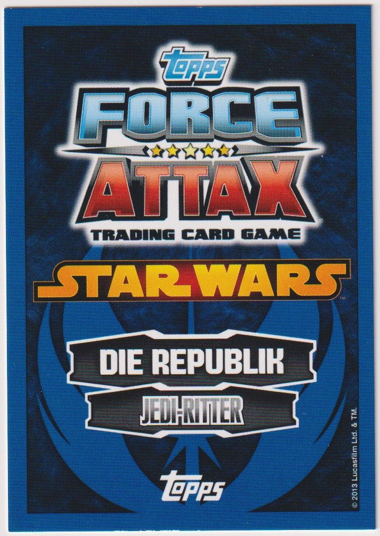 Topps Star Wars 2013 Anakin Skywalker Republik Jedi-Ritter TCG Rare #225 – Bild 2
