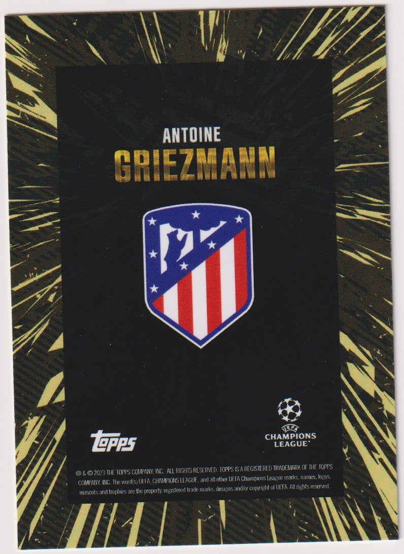 Topps UEFA Champions League Antoine Griezmann Atlético Madrid Parallel Rare – Bild 2