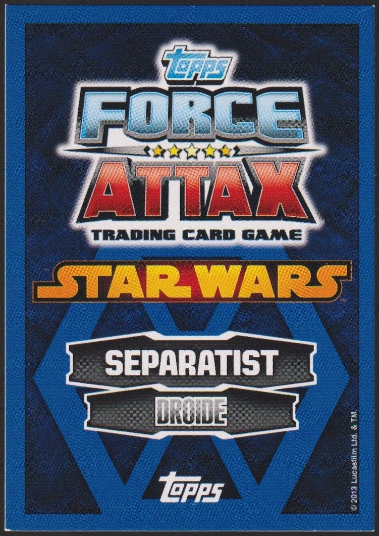 Topps Star Wars 2013 Droidekanoenboot Separatisten Droide TCG Rare #54 – Bild 2