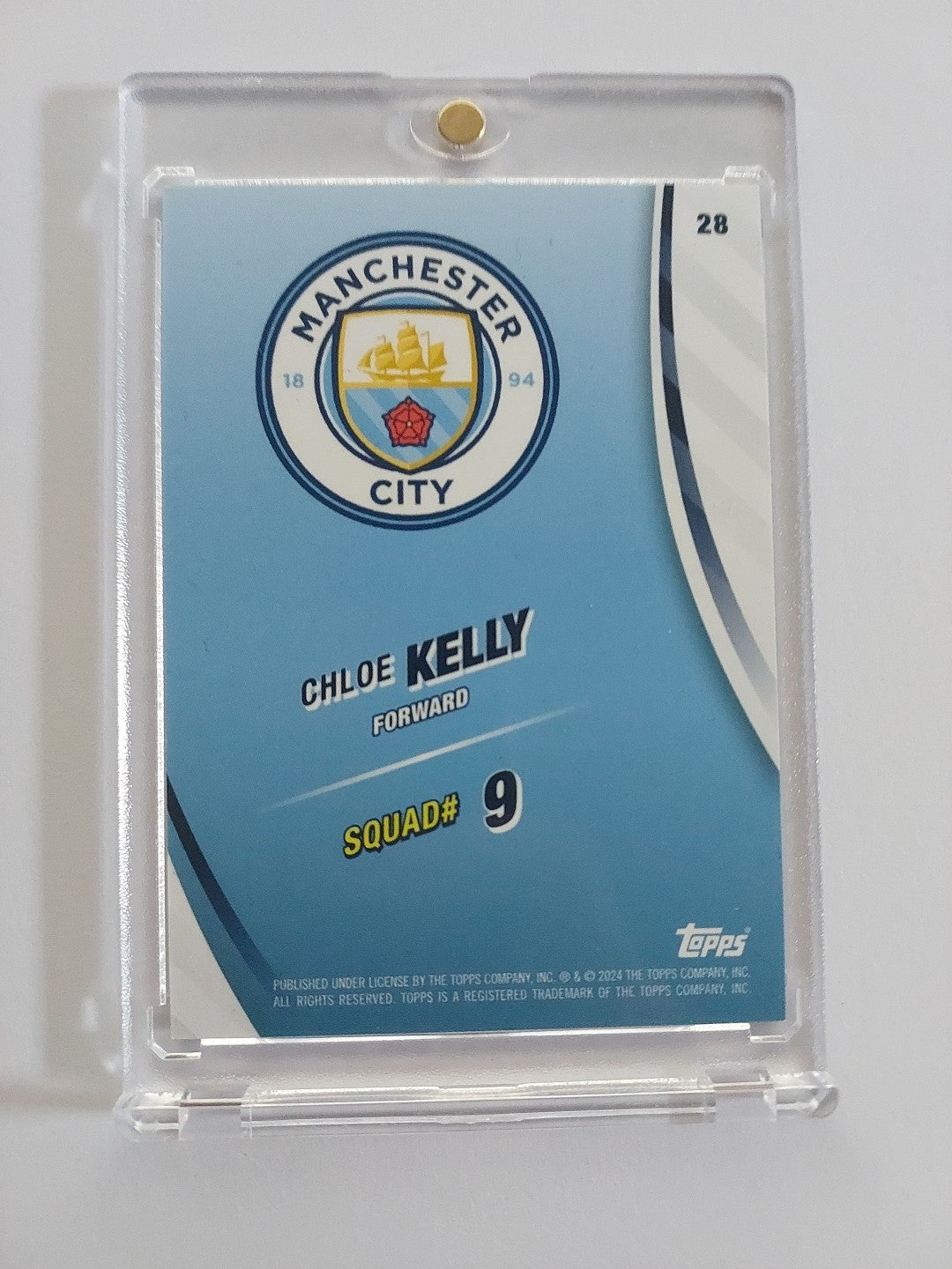Topps Manchester City Blue Moon 2024-25 Chloe Kelly Premiere League – Bild 2