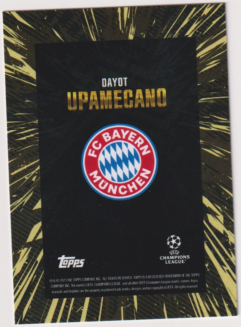 Topps X WHIP Dayot Upamecano FC Bayern München Champions League Parallel – Bild 2