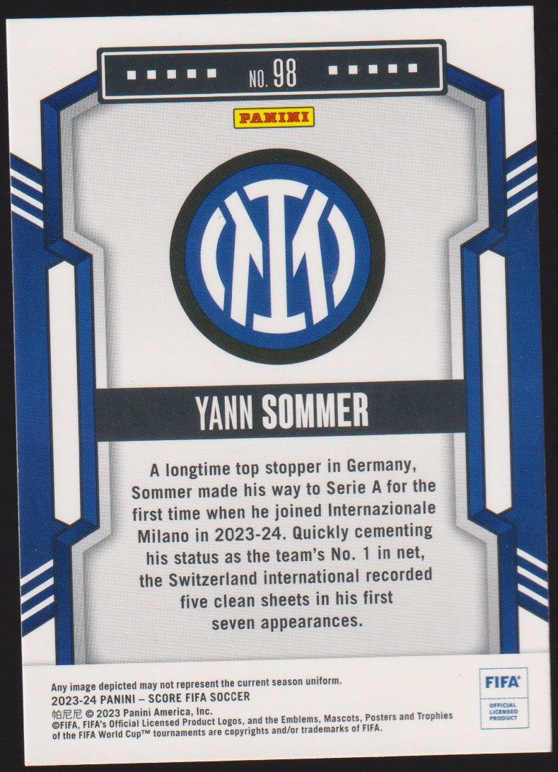 Panini Score 2023-24 Yann Sommer FC Internazionale Milano - FIFA Soccer Parallel – Bild 2