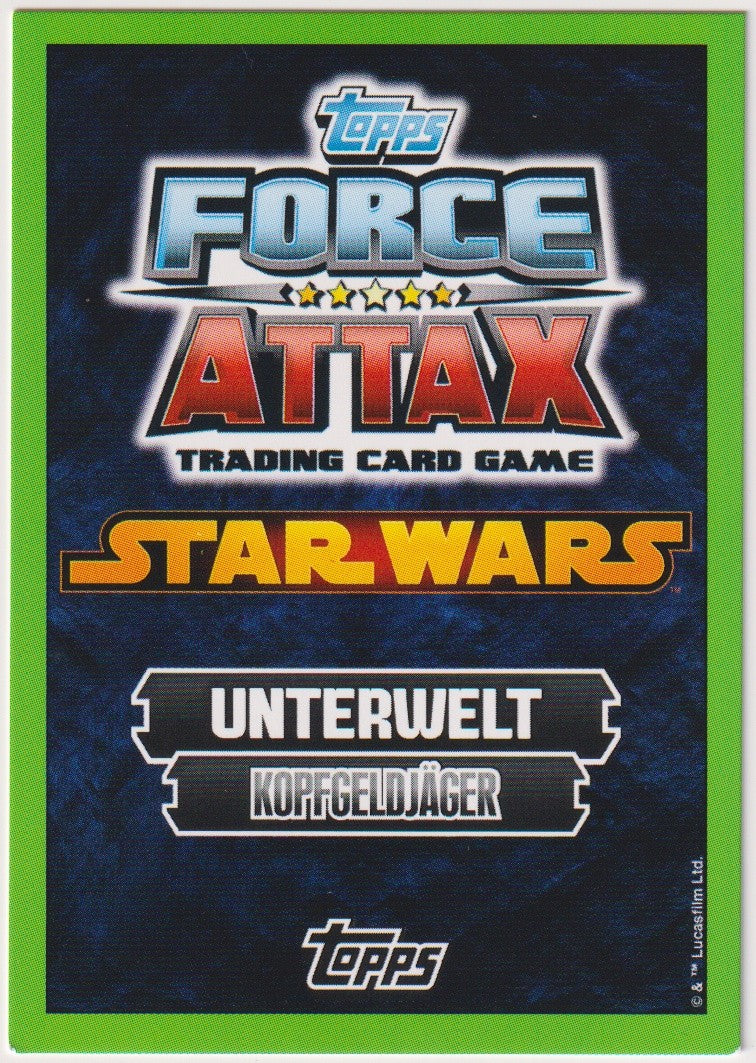 Topps Star Wars 2010 Twazzi Unterwelt Kopfgeldjäger TCG Rare #92 – Bild 2