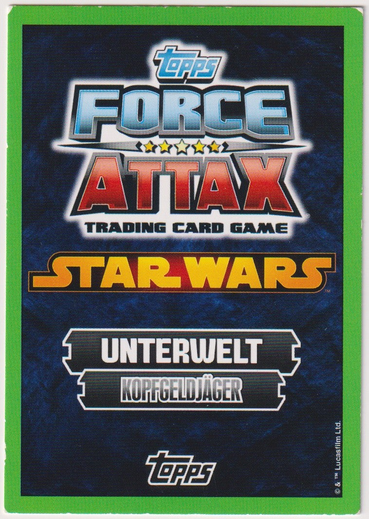Topps Star Wars 2015 Derrown Unterwelt Kopfgeldjäger TCG Rare #93 – Bild 2
