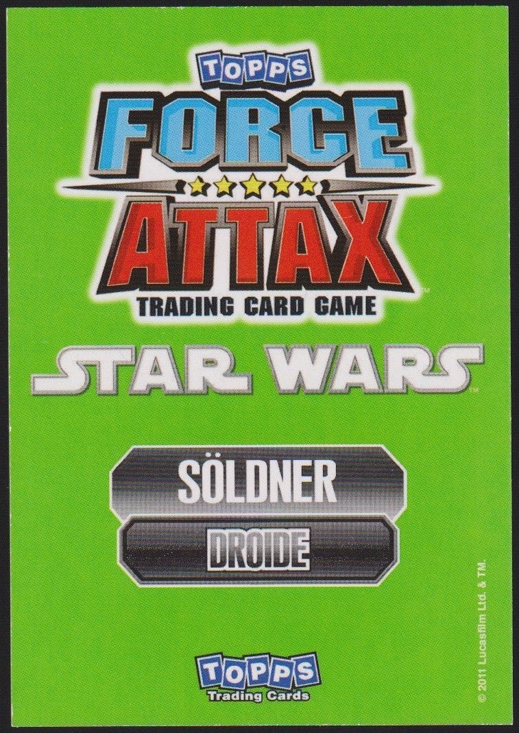 Topps Star Wars 2011 TC-70 Protokolldroide Republik TCG Rare #46 – Bild 2
