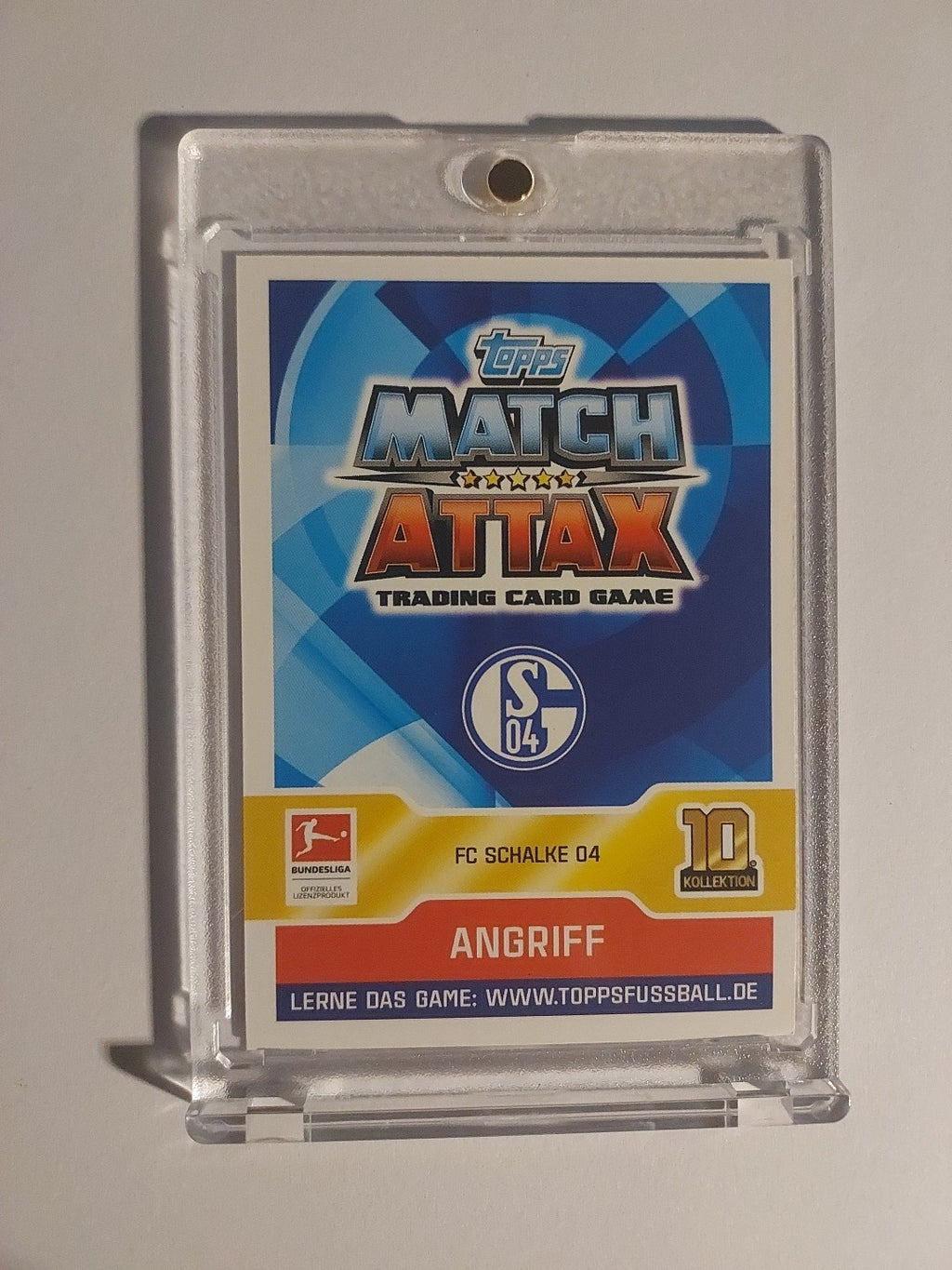 Topps Bundesliga 2017-18 Breel Embolo Schalke 04 (On Card Auto) – Bild 2