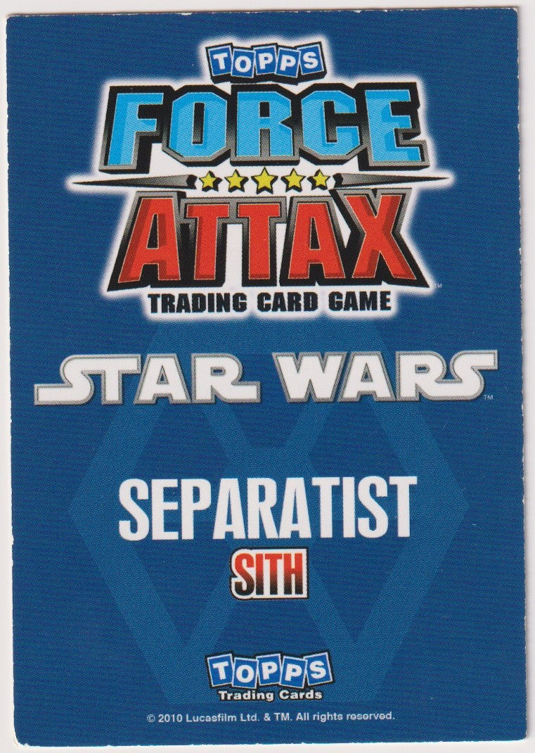 Topps TCG Star Wars Count Dooku Separatisten Sith Rare Nr. 185 – Bild 2