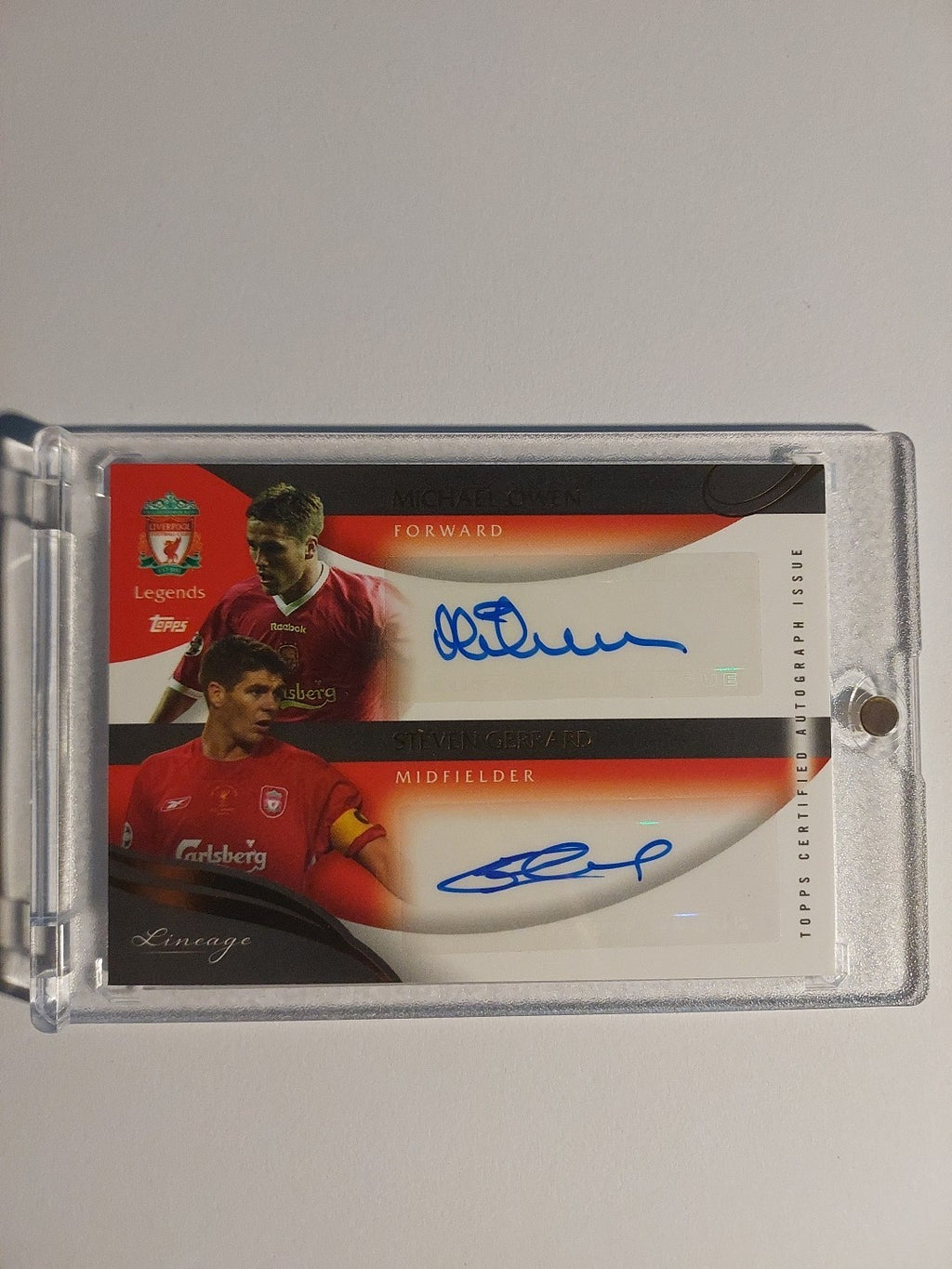 Topps Fußball Lot 40 Karten + 1 Garantierte Autogramm oder Patch + 1 Nummerierte – Bild 2