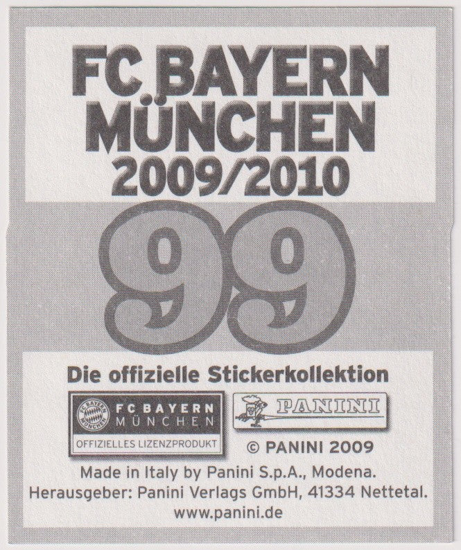 Panini Bundesliga 2009-10 Mirsolav Klose Bayern München Parallel Refractor – Bild 2