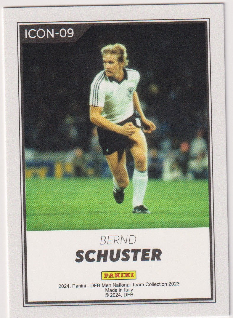 Panini Icons of Germany 2023-24 Bernd Schuster Deutschland 2024 Panini DFB Men – Bild 2