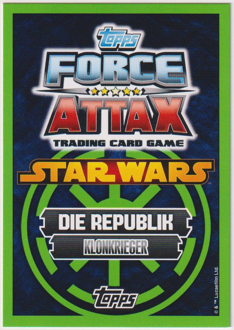 Topps Star Wars 2015 Klon-Captain Rex Republik Klonkrieger TCG Rare – Bild 2